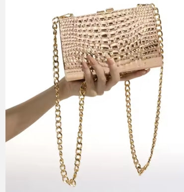 Snake Metal Evening Bag