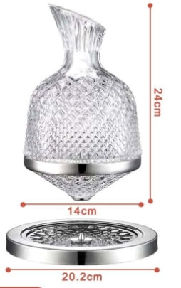 Spinning Wine Decanter