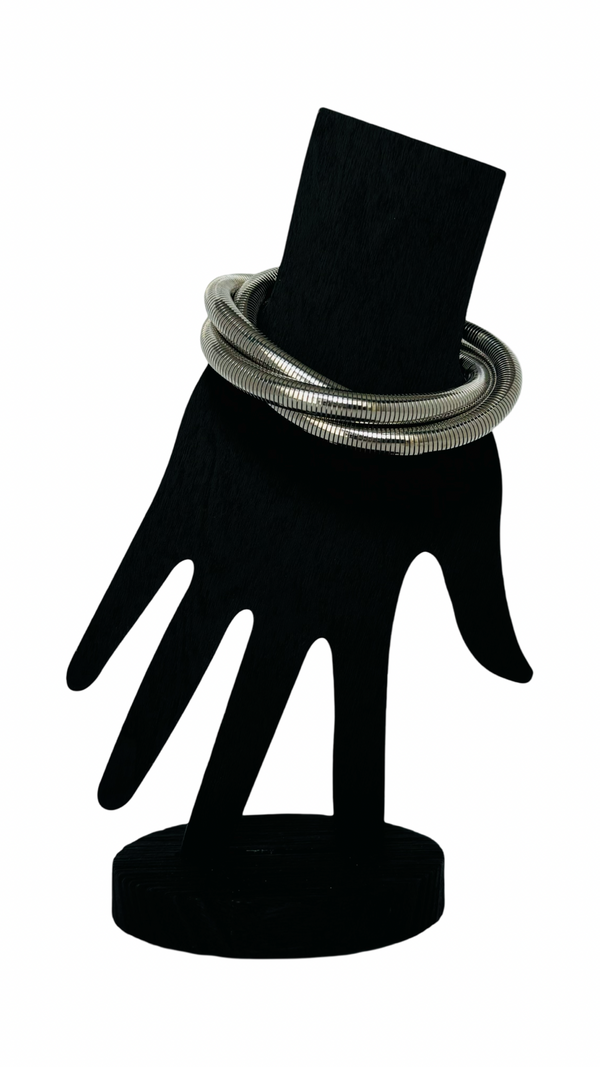 Stretch Silver Bracelet